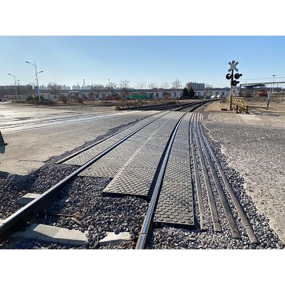 Customizable Black Rubber Level Crossing Panel P50 P60 for Rail Construction