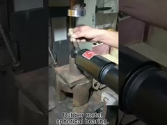 고품질 결합 부시 반 롤 바 합성 고무 금속 구형 베어링에 적용